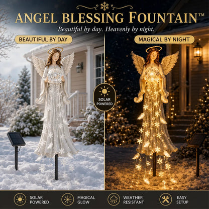 🔥🎁Today Only: Get 50% Off✨ Solar Angel Remembrance Garden Light👼（100*40cm）