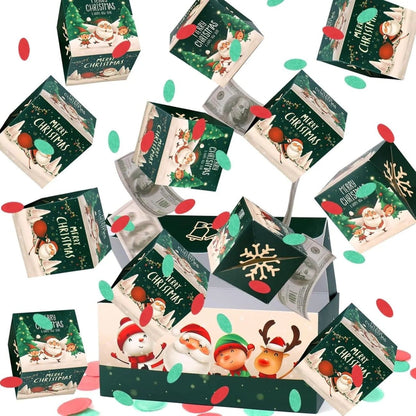 🎄 Christmas Pop-Up Surprise Gift Box Set