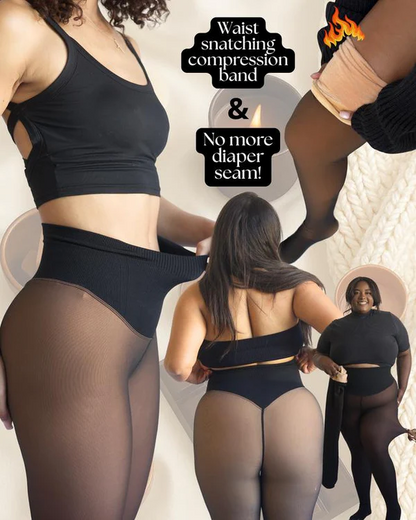 Viral One-Seam Shaping Fleece Leggings