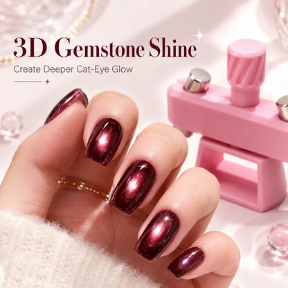 🔥LAST DAY 50% OFF ✨ Glass Bead Cat-Eye NailMagnet Tool|3D Cat-EyeManicure Tool
