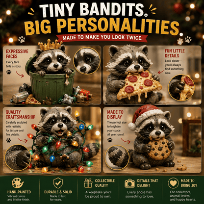 🦝 Backyard Bandits Advent Calendar – 24 Days of Tiny Trouble