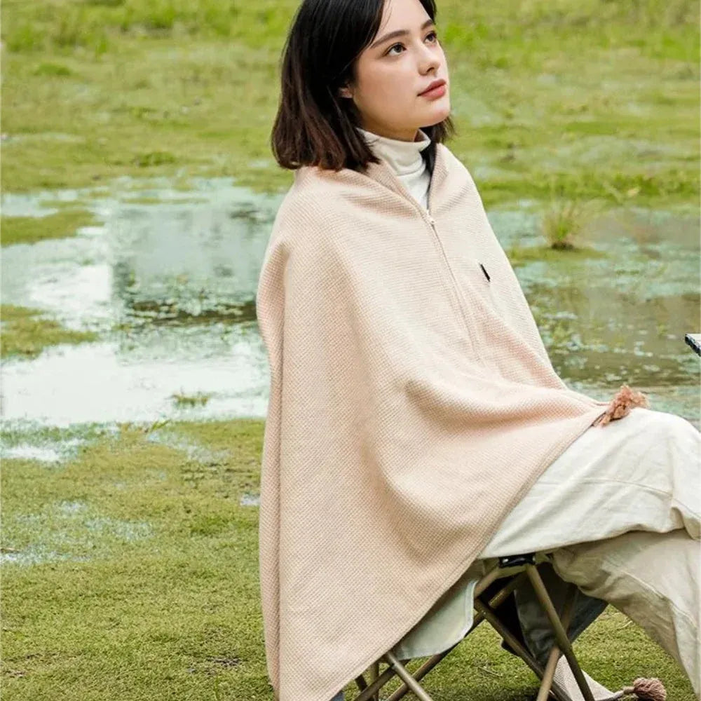 🔥 Christmas Sale 60% OFF ❄️🔥Portable Heated Shawl – Wearable Electric Heating Shawl ☀️ Warm the Entire Winter