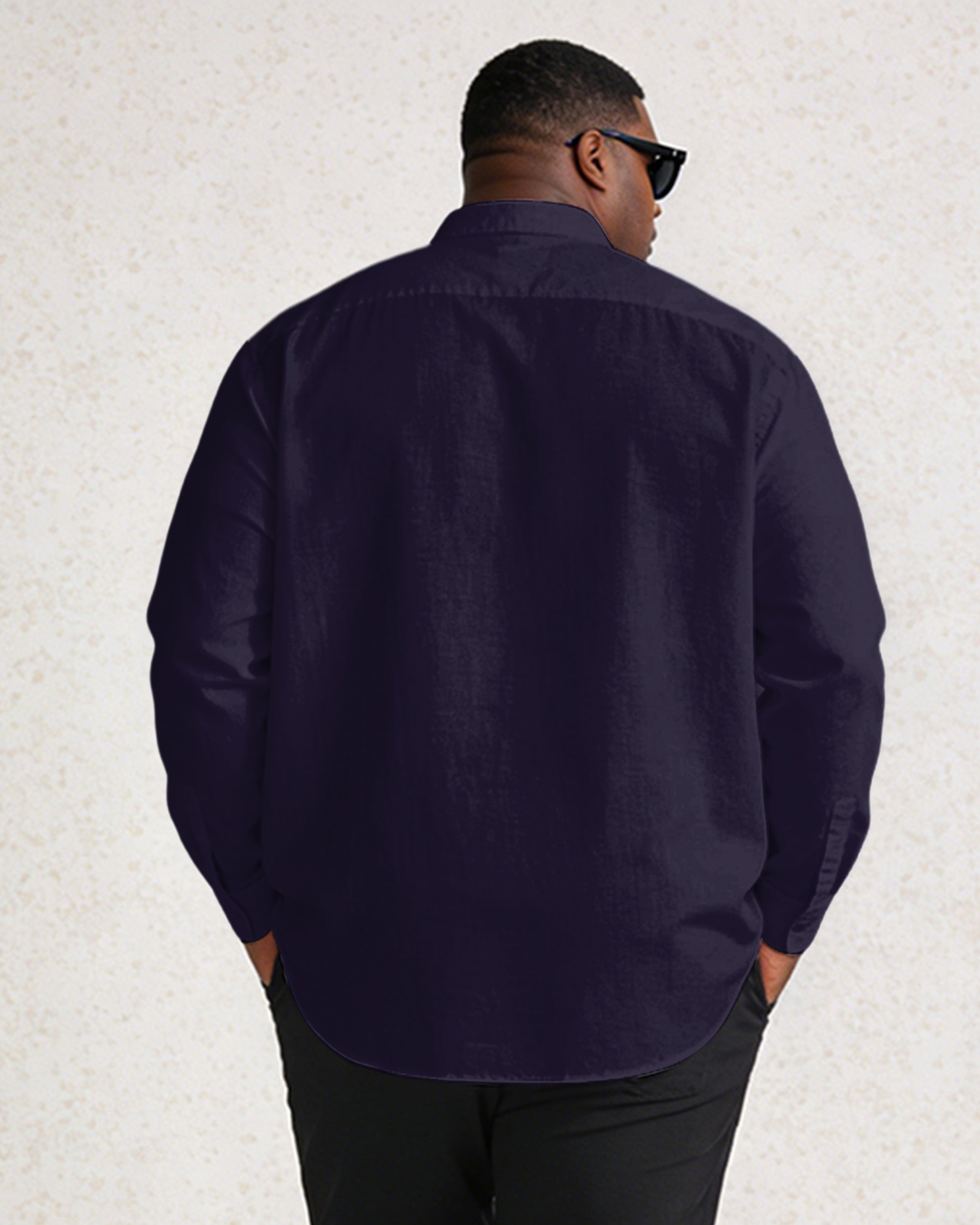Colorful Music Carnival Large Size Men's Long Sleeve Lap Shirt