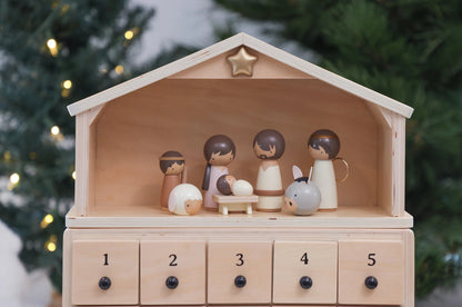 🔥LAST DAY SALE - 49% OFF✨✝️The Rescuer –Nativity Advent Calendar