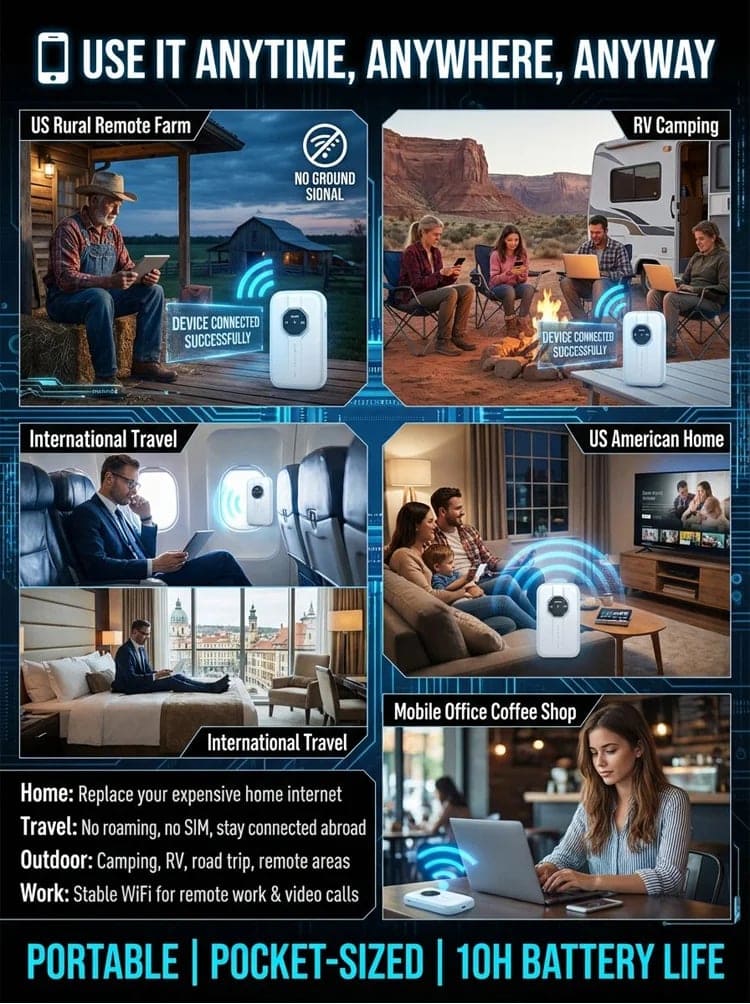 ✈️🌎 Travel WiFi Pro – Stay Connected Worldwide