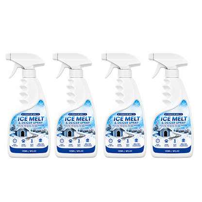 Outdoor De-Icing & Snow Melting Spray ¨C pet-safe, dissolves frost on contact. Clear steps, walkways & patios fast