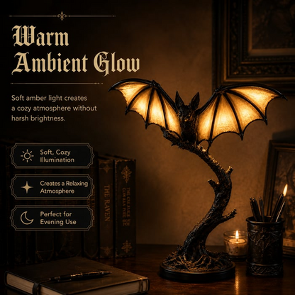 🔥Halloween Early Bird Sale🎃Glowing Bat Desk Lamp