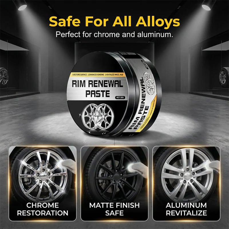 🤩2026 HOT SALE😎50K+ SOLD! All-in-One Wheel Care & Restoration Paste