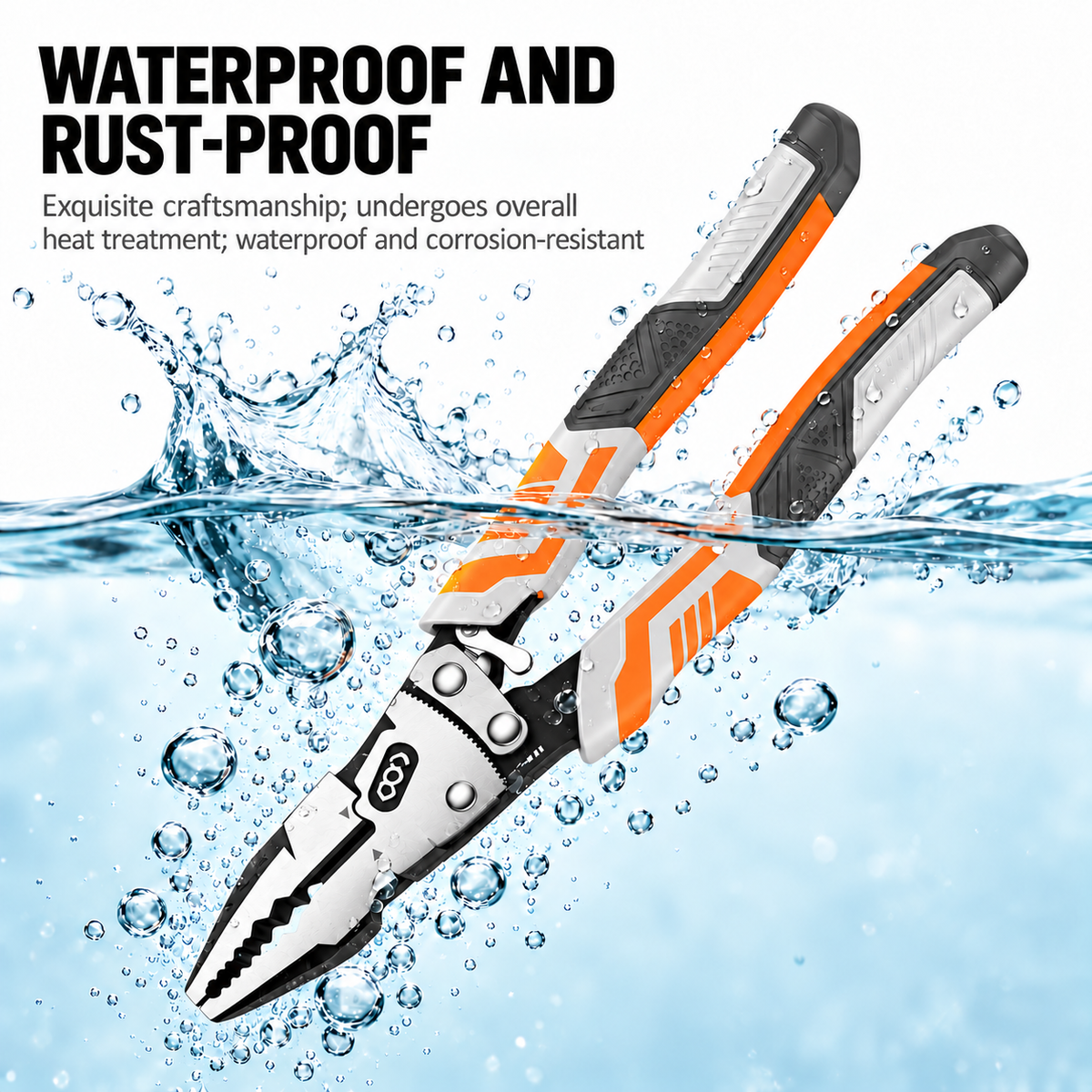 🔧 Self-Locking Ratchet Pliers – Secure Grip, Less Effort