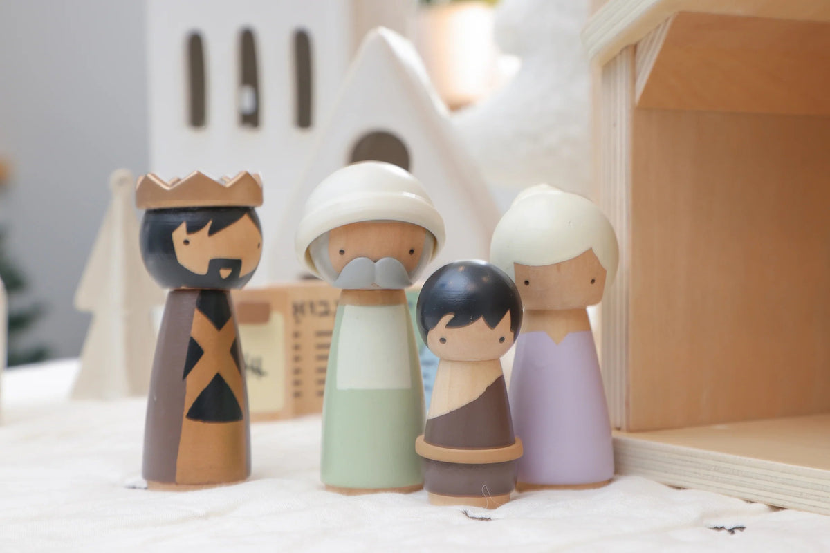 🔥LAST DAY SALE - 49% OFF✨✝️The Rescuer –Nativity Advent Calendar