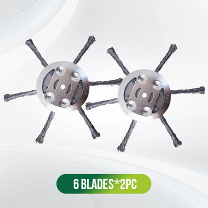 🔄 50% OFF NOW! ⚙️ Replacement Blade for Grass Trimmer – Quick Tool-Free Replacement, Tangle-Free Design, and Universal Compatibility ✂️