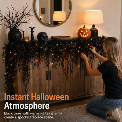 👻New Arrivals🎃 Spooky Chic: Halloween Fireplace Decor Set 👻