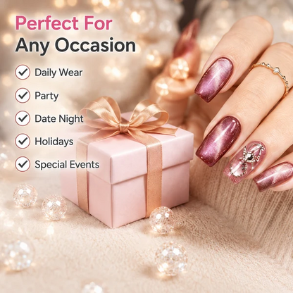 🔥LAST DAY 50% OFF ✨ Glass Bead Cat-Eye NailMagnet Tool|3D Cat-EyeManicure Tool