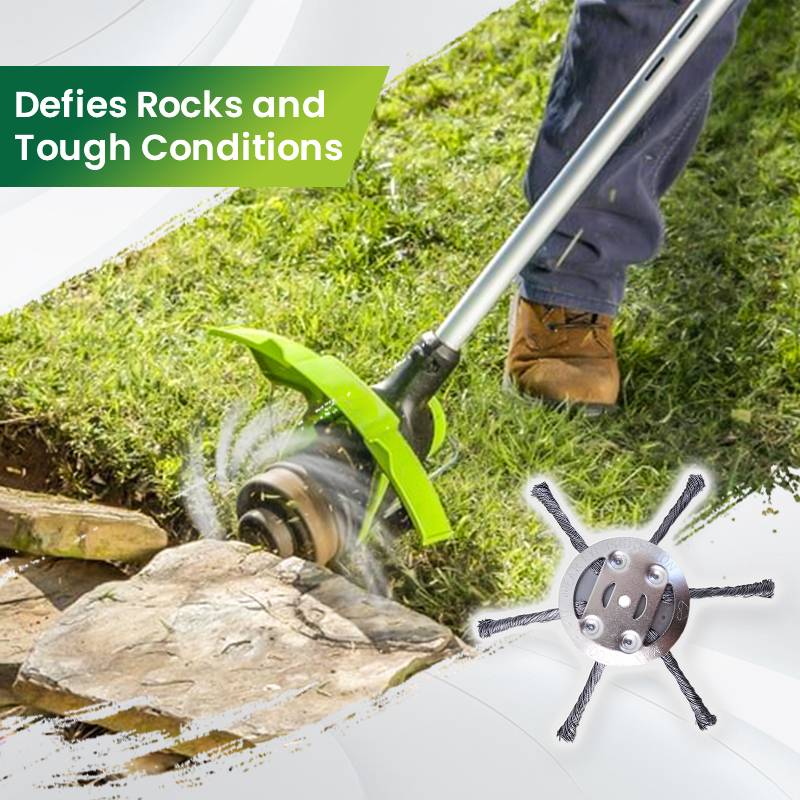 🔄 50% OFF NOW! ⚙️ Replacement Blade for Grass Trimmer – Quick Tool-Free Replacement, Tangle-Free Design, and Universal Compatibility ✂️