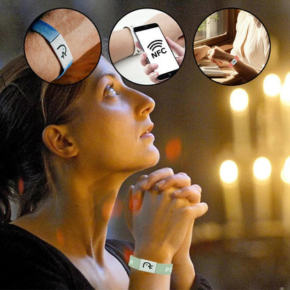 🙏 Daily Bible Bracelet – Faith & Inspiration, Always With You