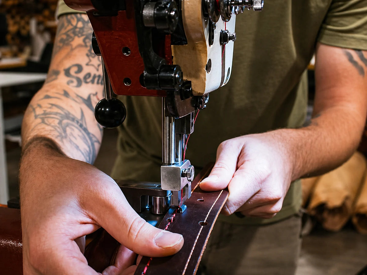 ⚒100% Handmade Full-Grain Buffalo Leather Belt – Built to Last