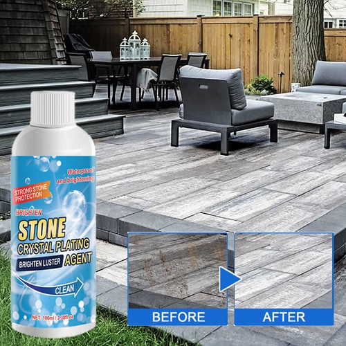 🔥Stone Stain Remover Cleaner (Effective Removal of Oxidation, Rust, Stains)