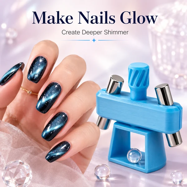 🔥LAST DAY 50% OFF ✨ Glass Bead Cat-Eye NailMagnet Tool|3D Cat-EyeManicure Tool