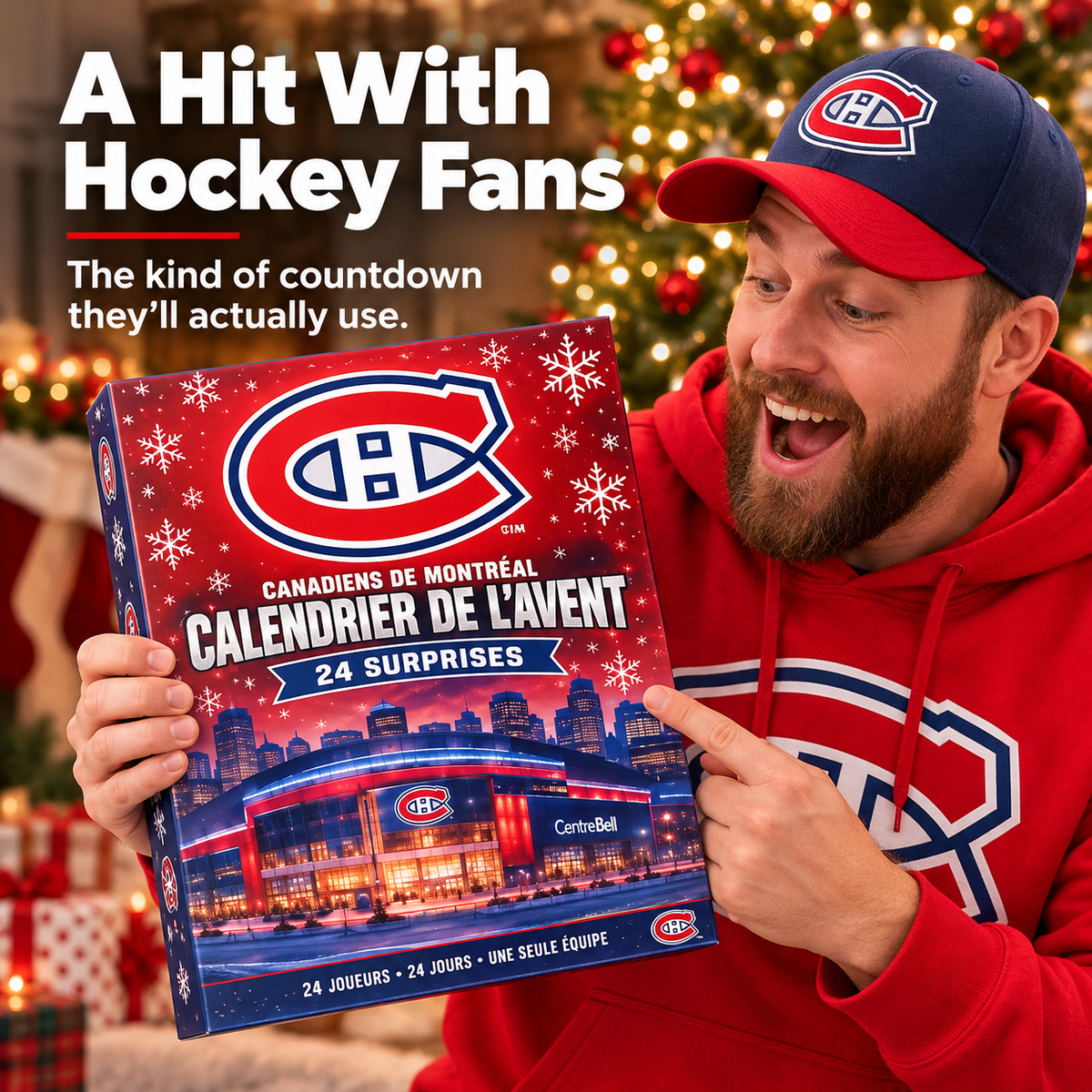 Montreal Canadiens 2026 Christmas Advent Calendar