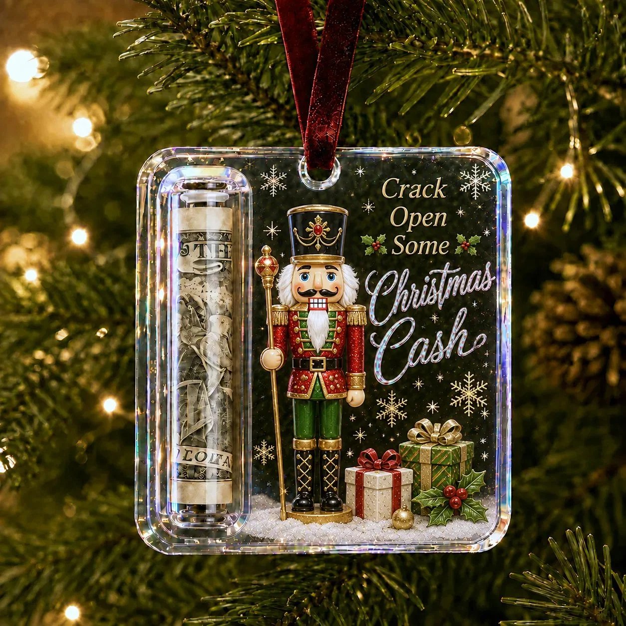 ✨🎄Christmas Cash Gift Holder Ornament