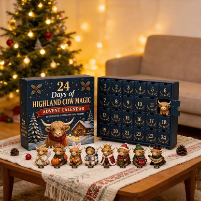 🐮🎄 24 Days of Highland Cow Magic Advent Calendar