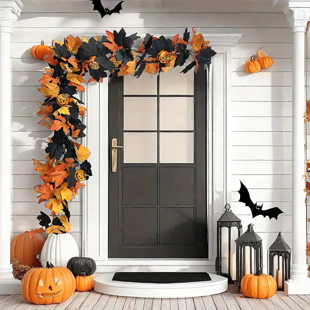 🍁 Last Chance! Cozy Amber Glow Fall Garland - 60% OFF 🔥