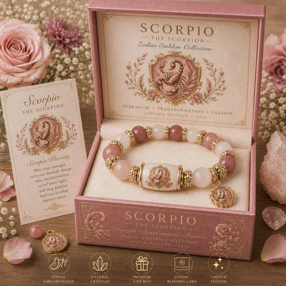 🔥🔥Limited Edition💫 12 Zodiac Bracelet – Natural Chalcedony, Your Sign, Your Energy