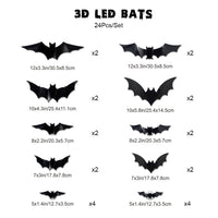 🦇 24 Bats + 24 Lights