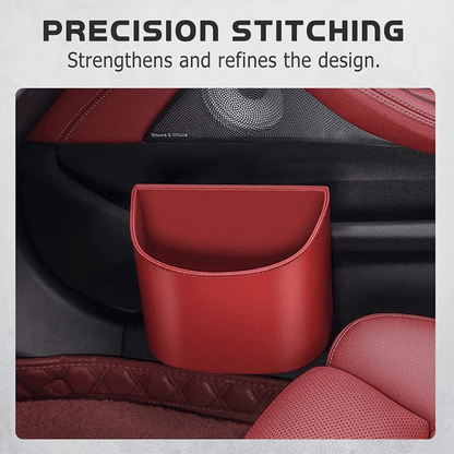 💞50K+ SOLD!🚗 Leather Car Door Cup Holder – Wide‐mouth opening, easy reach for drinks & phone. Clip‐on secure fit. PU leather, tough & stylish. 🛡️✨