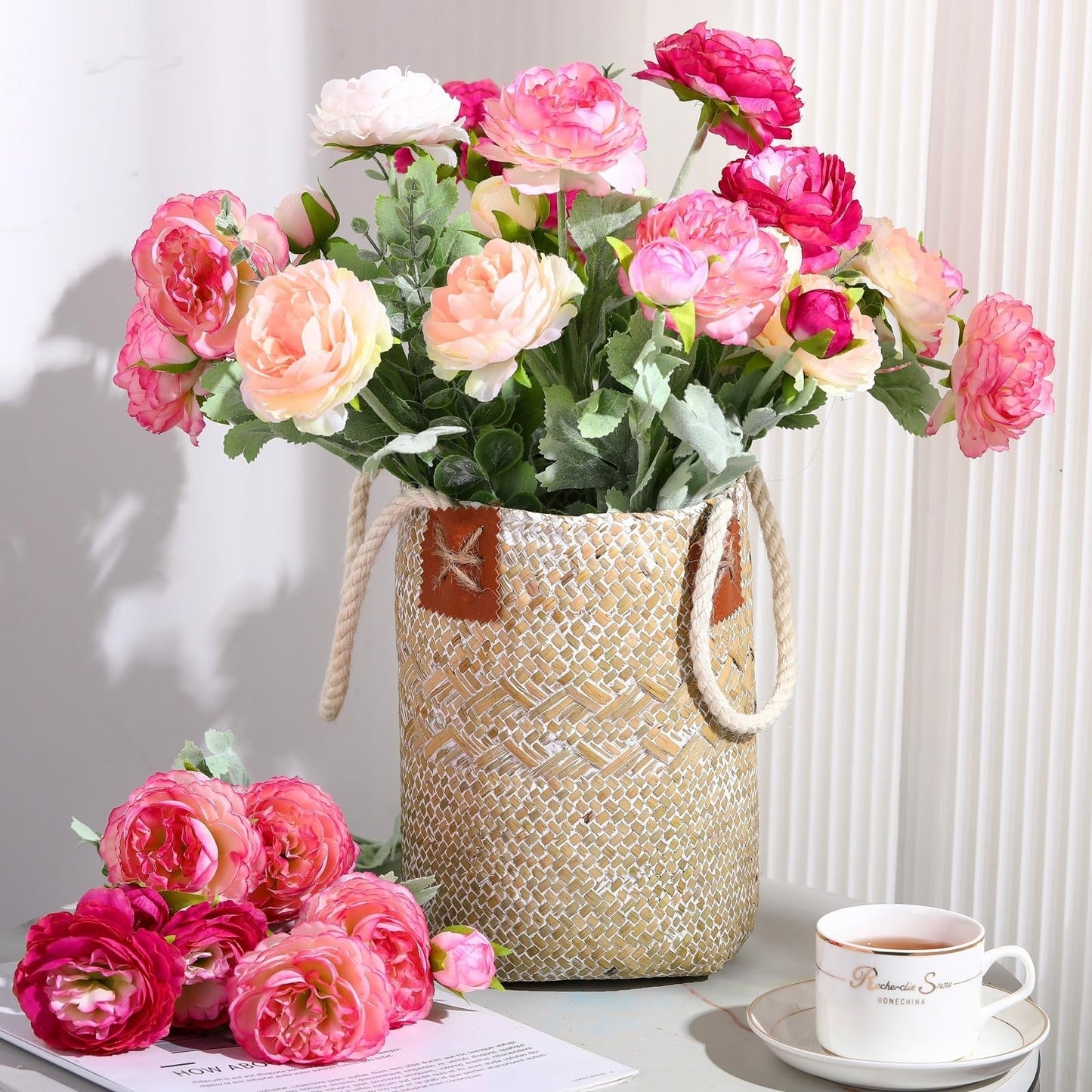 💥Last Day 50% OFF🌼- Artificial Peony Flower - UV resistant, Waterproof, Windproof