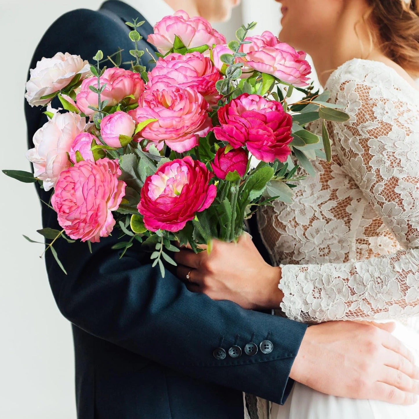 💥Last Day 50% OFF🌼- Artificial Peony Flower - UV resistant, Waterproof, Windproof