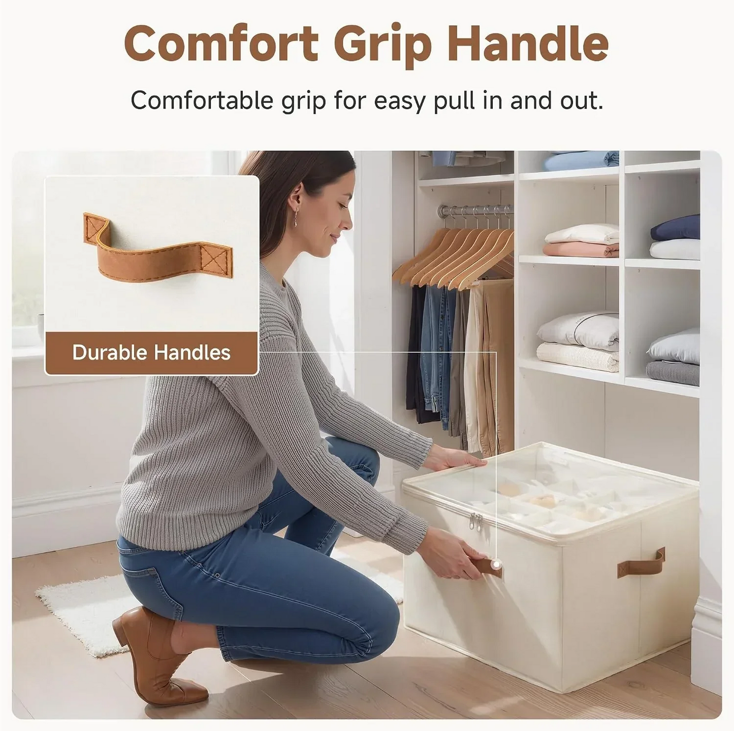 Foldable Shoe Organizer ForCloset With Clear Cover