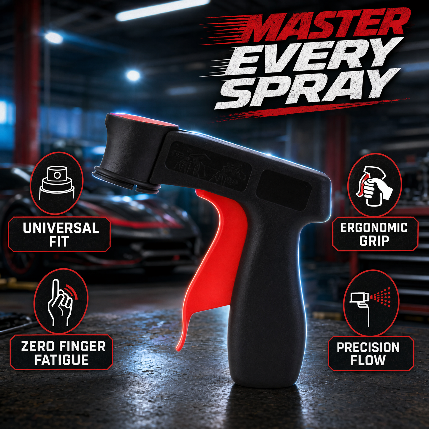 Spray Can Trigger Handle,Turn Any Can Into A Pro Sprayer!