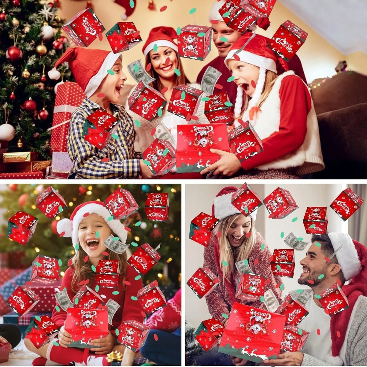 🎄 Christmas Pop-Up Surprise Gift Box Set