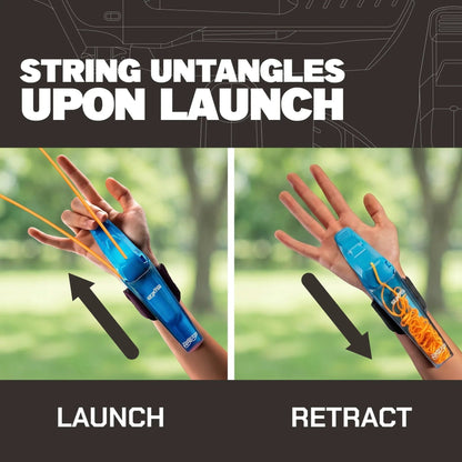 🔥 LAST DAY 50% OFF - 🕷 Rechargeable Wrist String Launcher with UV-Reactive & Glow-in-the-Dark Strings for Kids & Adults 🎁Buy 2 Free Shipping