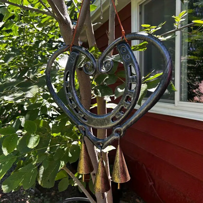 The Horseshoe Heart Wind Chime ❤🐎 (Handmade by Jordan Maynard®)