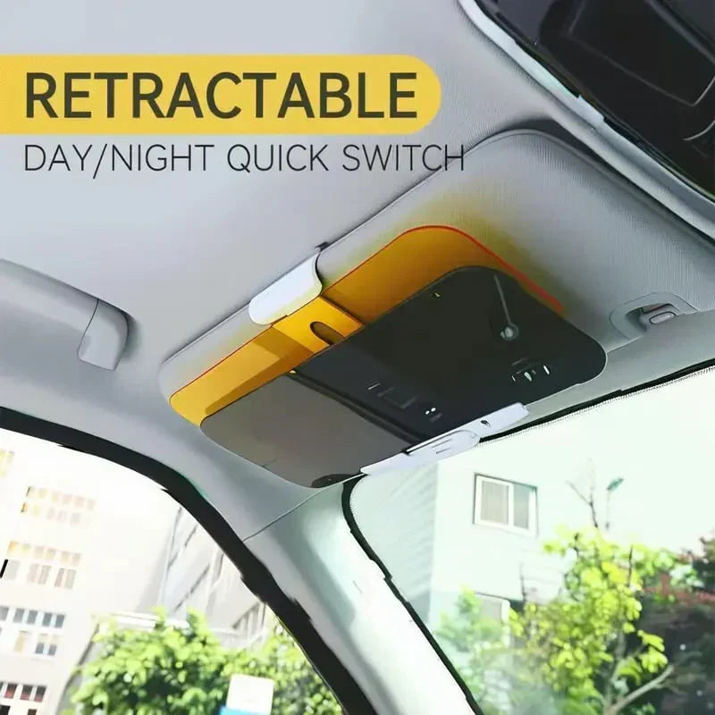 Car Anti-Glare Visor – Day & Night Sunlight Glare Reduction for Safer Driving
