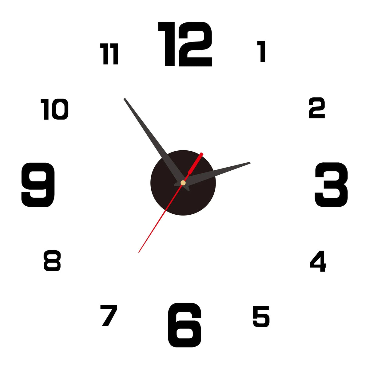 🥳2026 HOT SALE🥳⏰3D DIY Luminous Acrylic Wall Clock Set