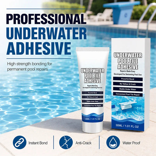 🔥 2026 HOT SALE! 💦 High-Strength Underwater Pool Tile Adhesive 🛠️