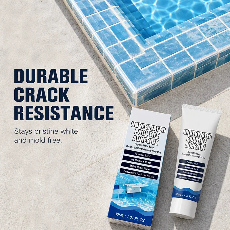 🔥 2026 HOT SALE! 💦 High-Strength Underwater Pool Tile Adhesive 🛠️