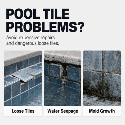 🔥 2026 HOT SALE! 💦 High-Strength Underwater Pool Tile Adhesive 🛠️