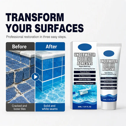 🔥 2026 HOT SALE! 💦 High-Strength Underwater Pool Tile Adhesive 🛠️