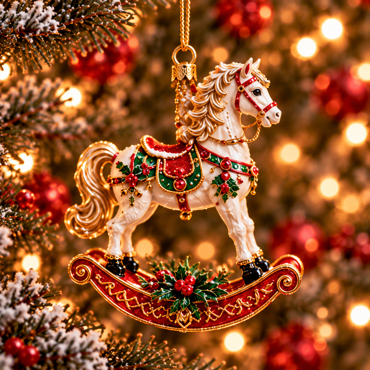 🎄 Vintage Christmas Magic Ornament Collection