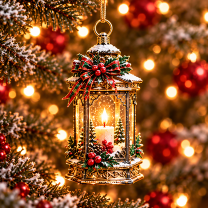 🎄 Vintage Christmas Magic Ornament Collection