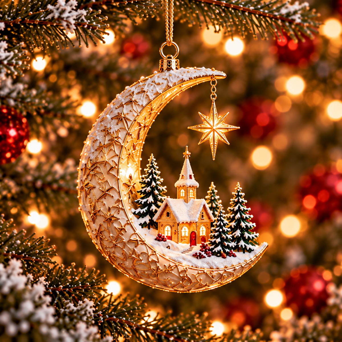 🎄 Vintage Christmas Magic Ornament Collection