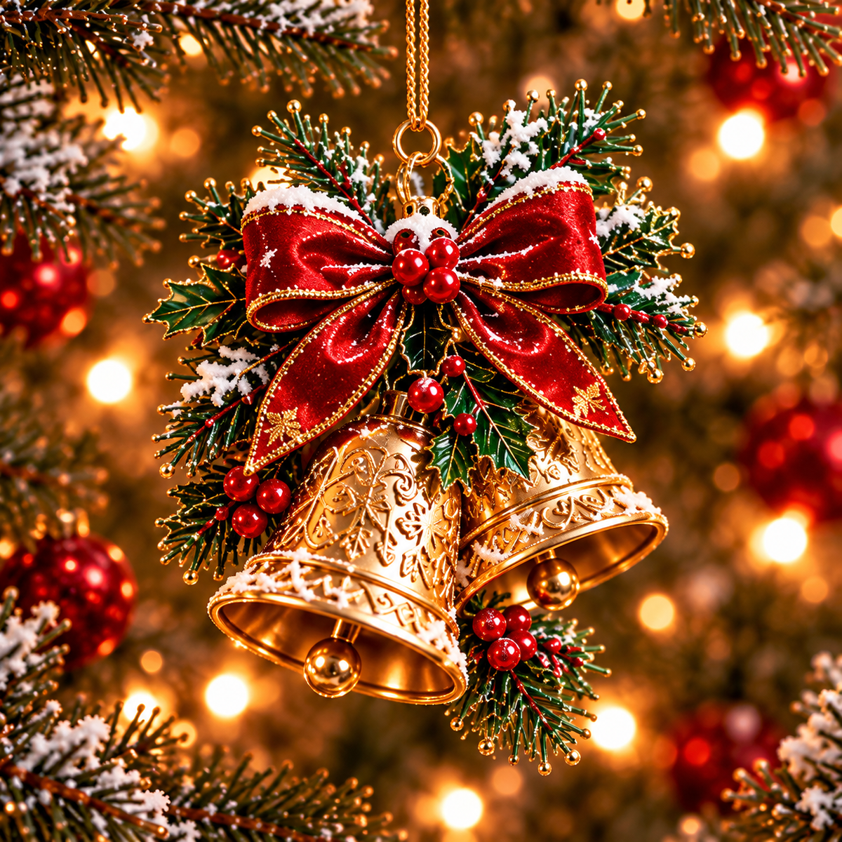 🎄 Vintage Christmas Magic Ornament Collection