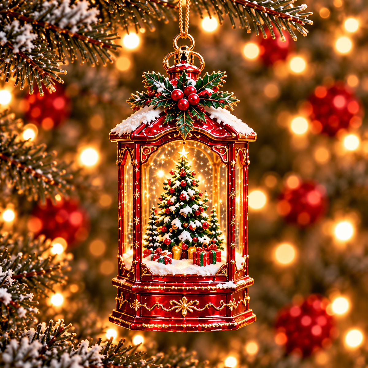🎄 Vintage Christmas Magic Ornament Collection