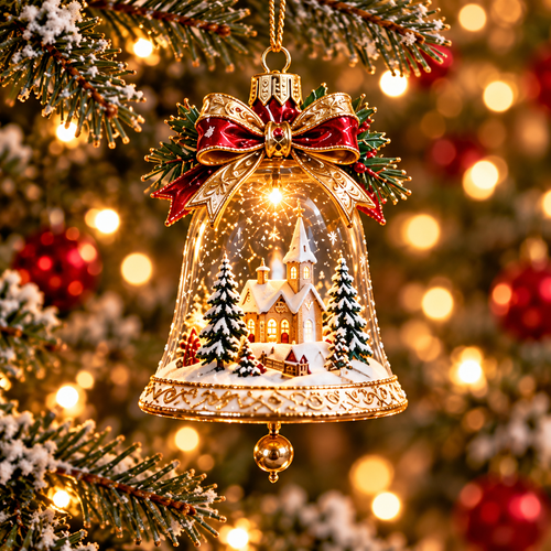 🎄 Vintage Christmas Magic Ornament Collection
