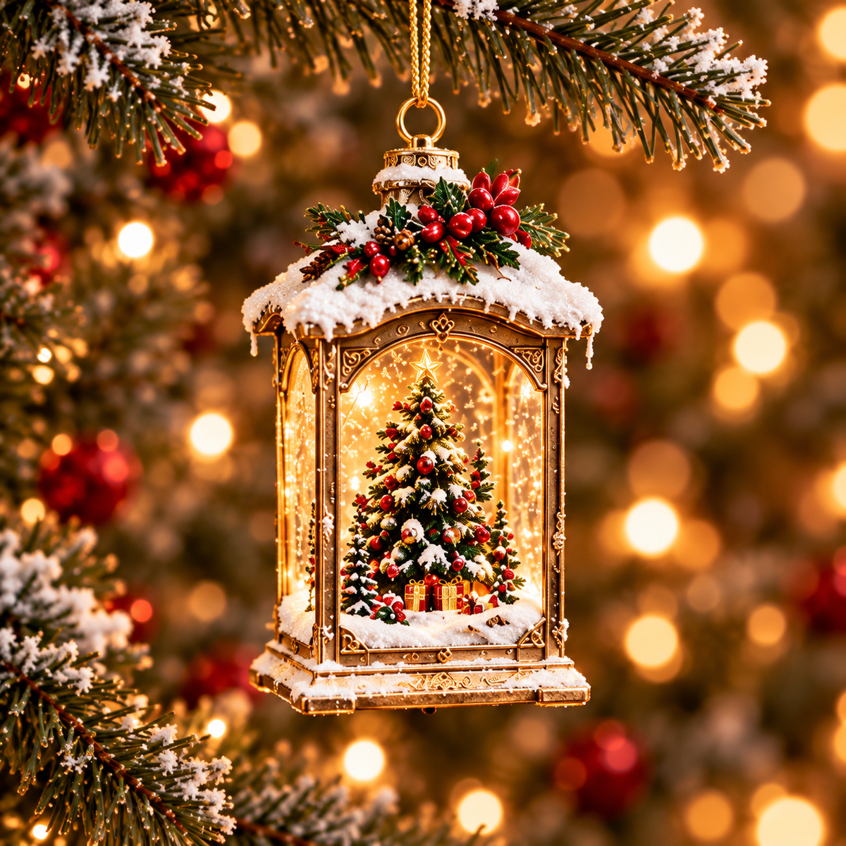 🎄 Vintage Christmas Magic Ornament Collection
