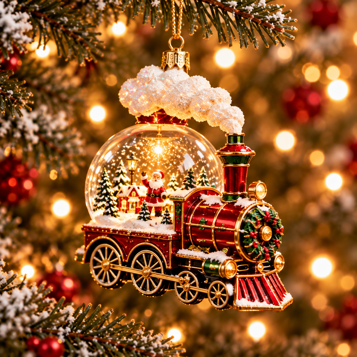 🎄 Vintage Christmas Magic Ornament Collection